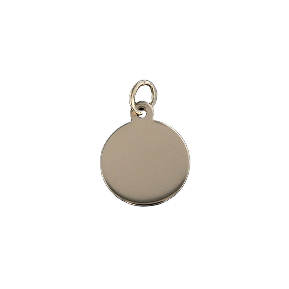 Gravyrsmycke med Gravyr Rondell 13 mm 18K Guld - Nordic Spectra - Personliga smycken - Nordic Spectra