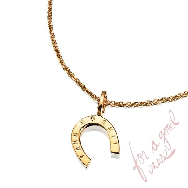 Take No Shit Bracelet Gold - Efva Attling armband - Snabb frakt & paketinslagning - Nordicspectra.se