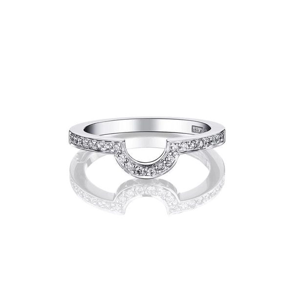 You & Me Threesome Ring White Gold - Efva Attling ringar - Snabb frakt & paketinslagning - Nordicspectra.se