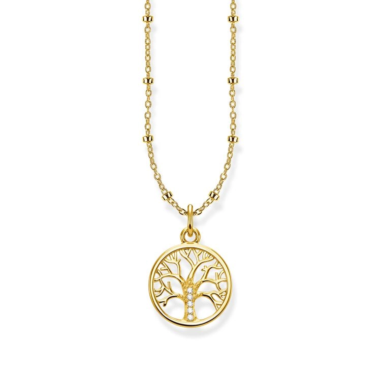 Thomas Sabo - Halsband Tree of Love Guld