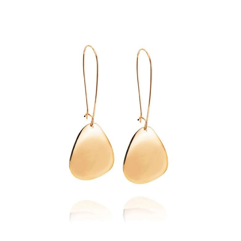 Efva Attling - Little Rose Petal Earrings Gold
