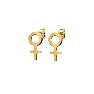 Women Unite Small Studs Gold - Drakenberg Sjölin Örhängen - Snabb frakt & paketinslagning - Nordicspectra.se