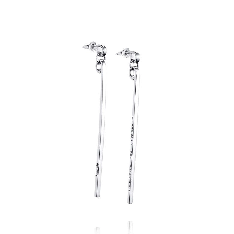 Efva Attling - Thin Earrings - Veritas Vos Liberabit