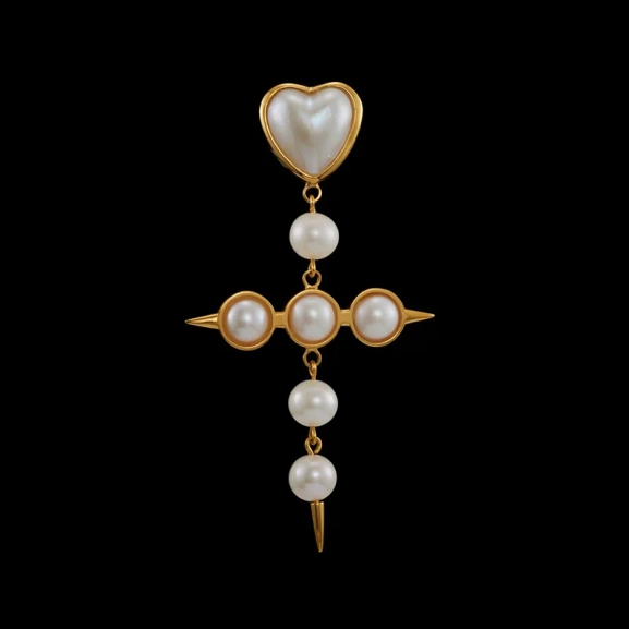 Empress Earring Gold - Maria Nilsdotter - Schmuck im skandinavischen Design - Nordic Spectra