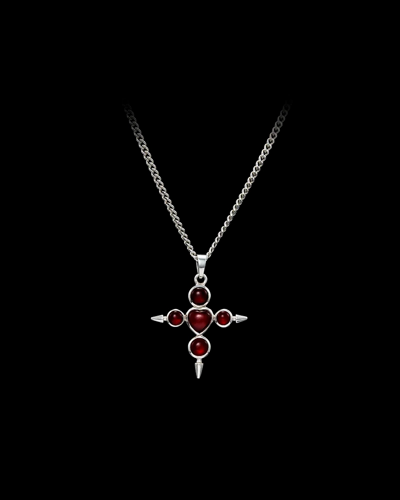 Empress Garnet Necklace - Maria Nilsdotter - Schmuck im skandinavischen Design - Nordic Spectra