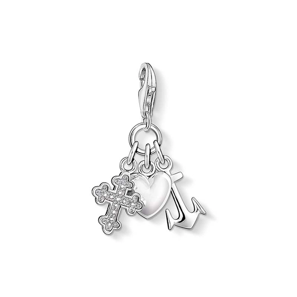 Charm-Anhänger Glaube, Liebe und Hoffnung von Thomas Sabo, Schneller Versand - Nordicspectra.de