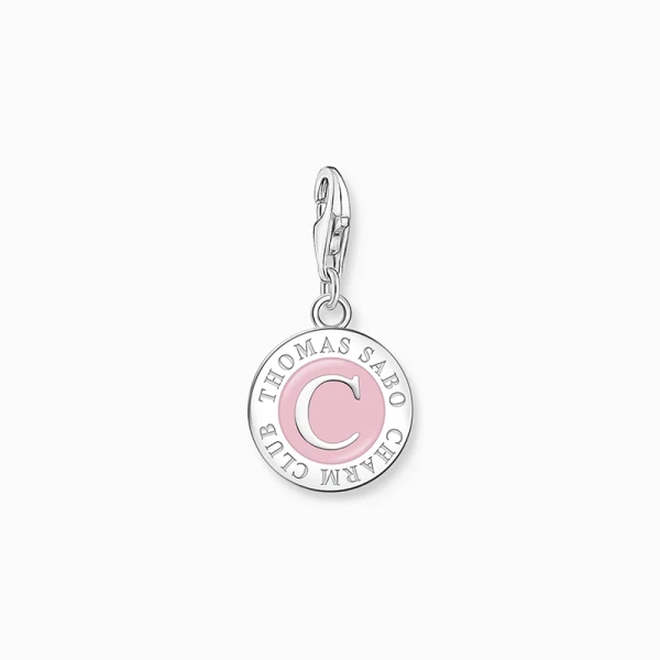 Member Charm pink Charmista Coin silver - Thomas Sabo - Suuri valikoima & ilmainen lahjapaketointi - Nordic Spectra