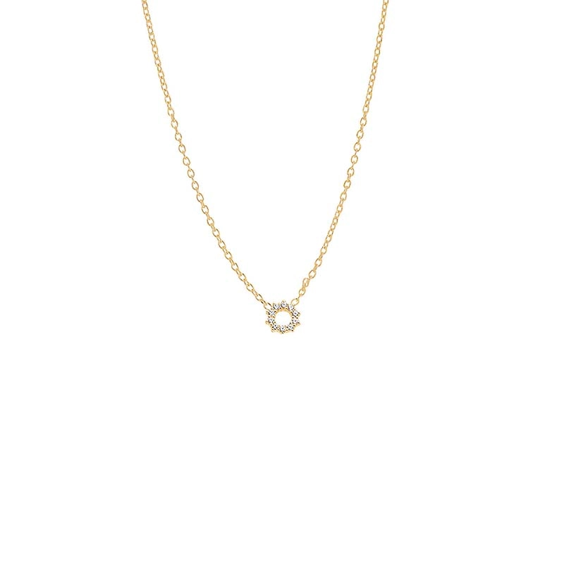 Drakenberg Sjölin - Infinity Drop Necklace Gold