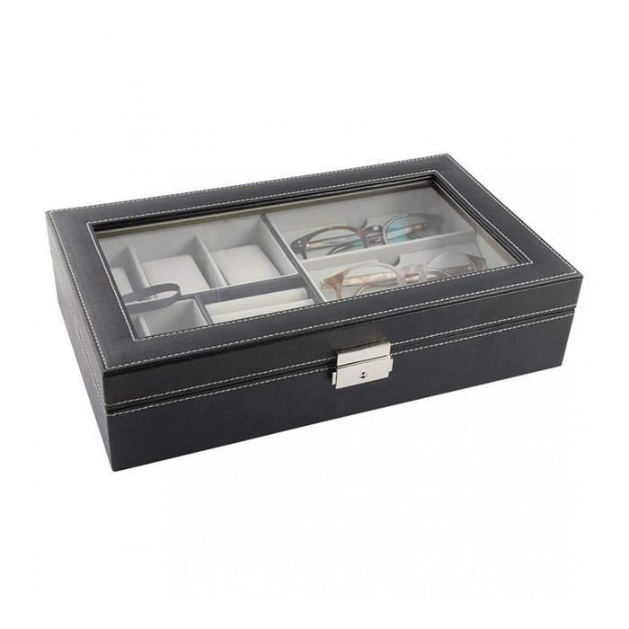 Dacapo – Skrin för Smycken Klockor & Glasögon Svart
