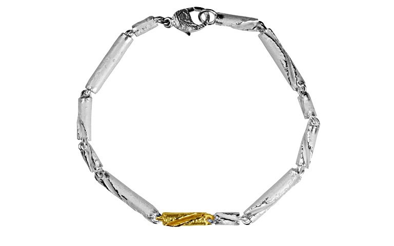 Atelier Reister Armband LĆ¤nkar Silver/Guld
