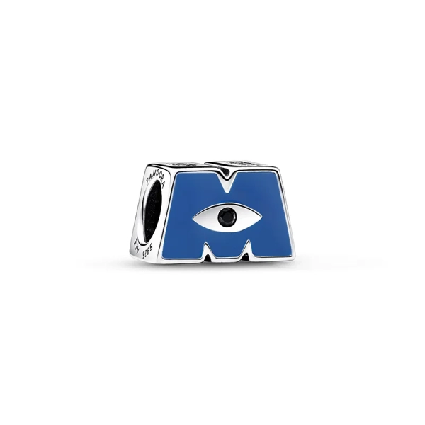 Disney Pixar Die Monster AG Logo M Charm - PANDORA - Nordic Spectra