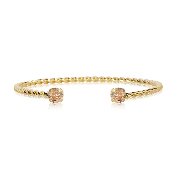 Mini Twisted Bracelet Gold Golden Shadow - Caroline Svedbom - Snabb frakt & paketinslagning - Nordic Spectra