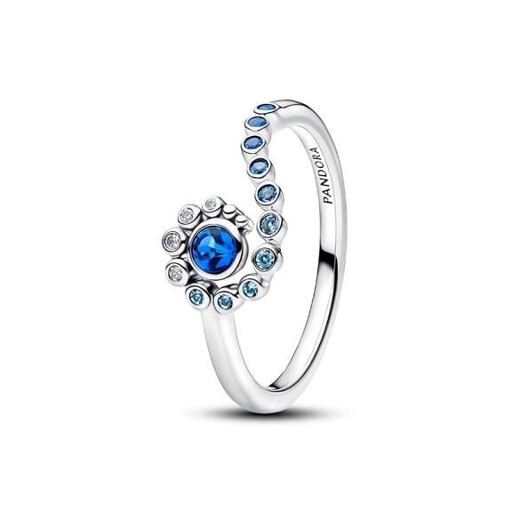 Disney Moana Wellenring aus Silber von Pandora mit funkelnden Zirkonia