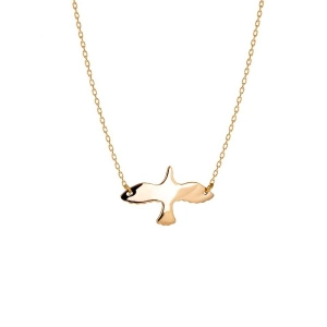 Dove Necklace Gold  - Emma Israelsson - Suuri valikoima & ilmainen lahjapaketointi - Nordicspectra.fi