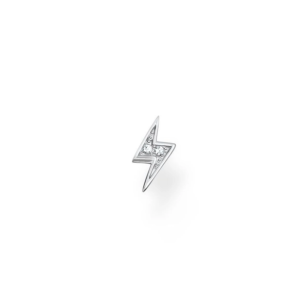 Einzel Ohrstecker Blitz Silber von Thomas Sabo, Schneller Versand - Nordicspectra.de