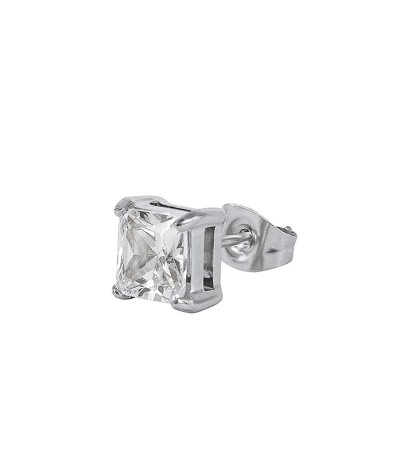 AROCK – KIM Örhänge 4 mm Stål / Kristall