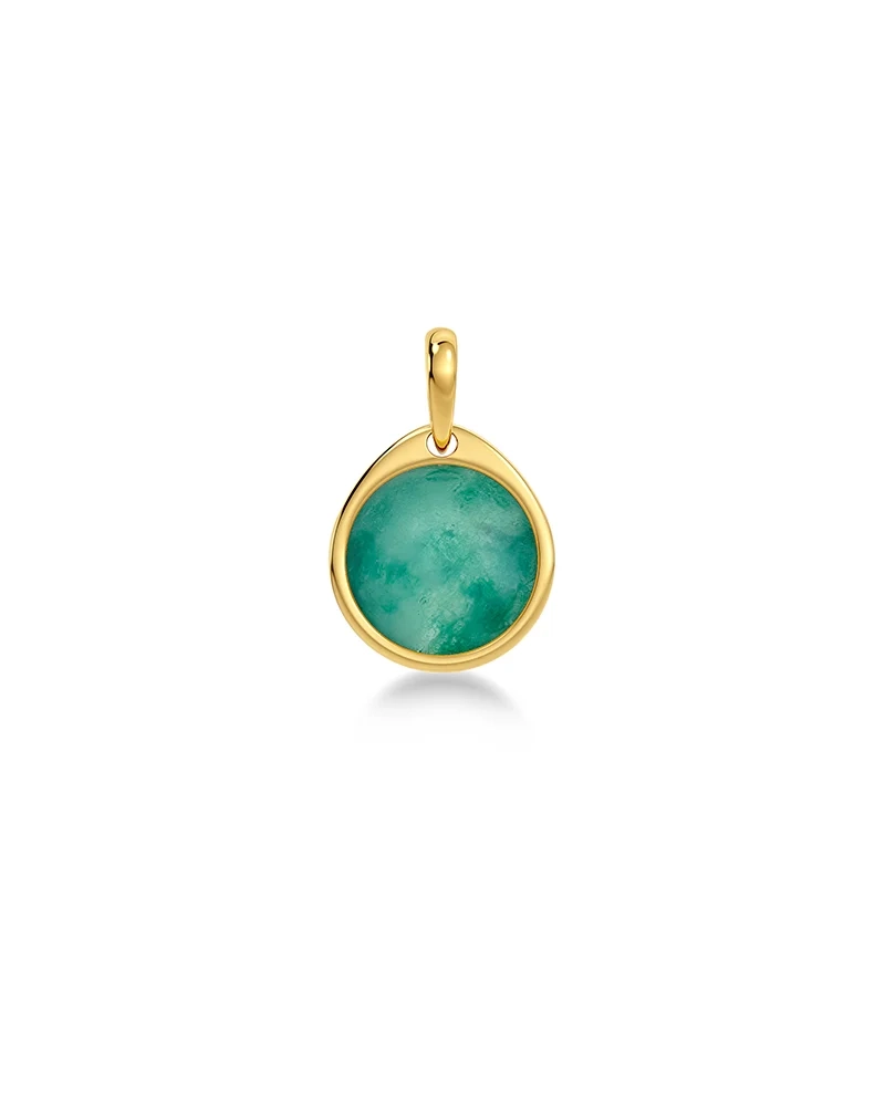 Edblad Birthstone Charm Gold halsband herr – bild 10