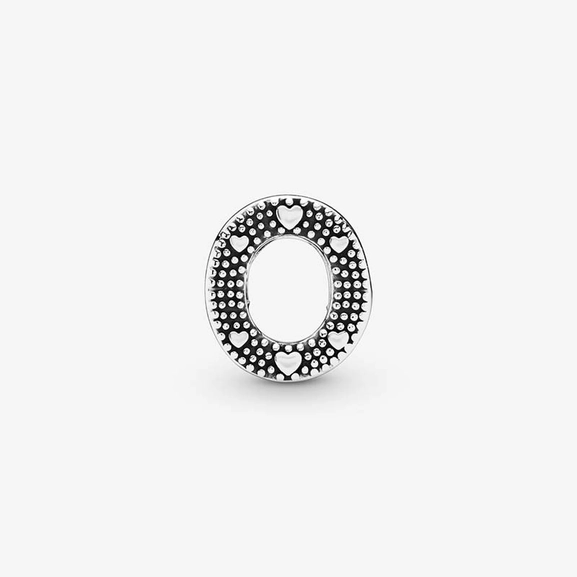 Buchstabe O Alphabet-Charm von PANDORA, Schneller Versand - Nordicspectra.de