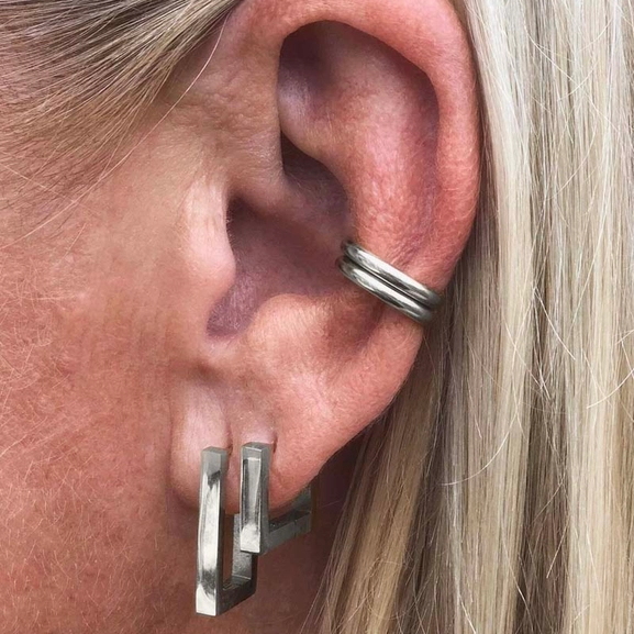 MAXIDA Cuffs 16 mm Stål - Astrid & Agnes - Snabb frakt & paketinslagning - Nordicspectra.se