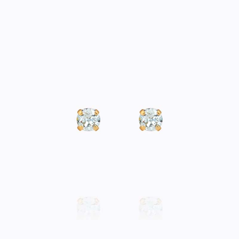 Caroline Svedbom - Mini Stud Earrings Gold Light Azore