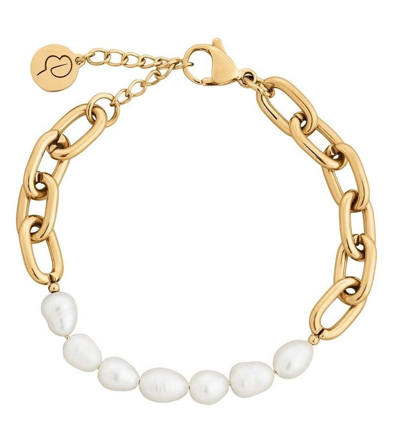 Trellis Pearl Bracelet Gold - Edblad - Snabb frakt & paketinslagning - Nordicspectra.se