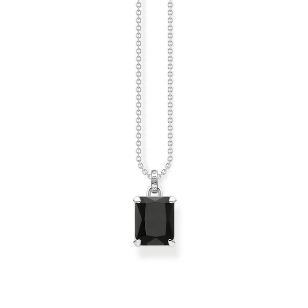Kette Schwarzer Stein von Thomas Sabo, Schneller Versand - Nordicspectra.de