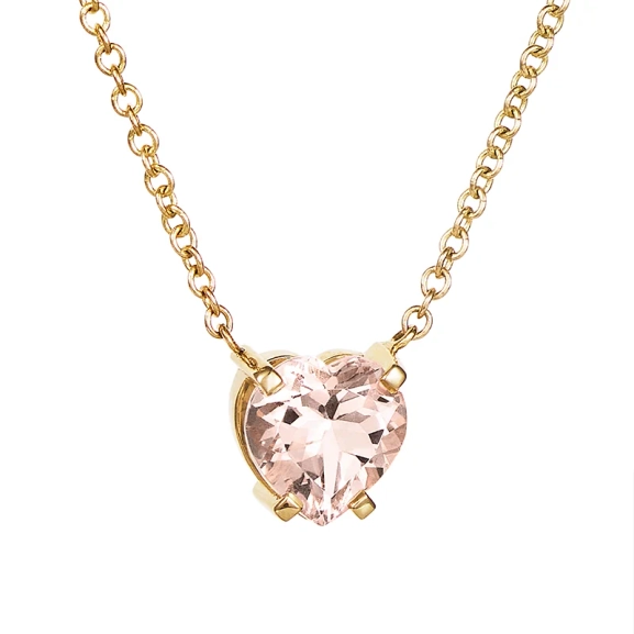 Lovely Heart Necklace Gold - Efva Attling - Vackra & betydelsefulla smycken - Fri frakt
