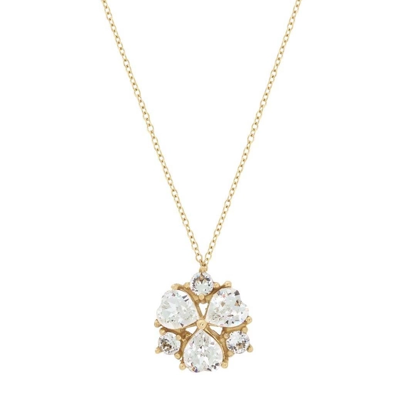 Heart Sparkle Necklace Gold - Edblad - Snabb frakt & paketinslagning - Nordicspectra.se