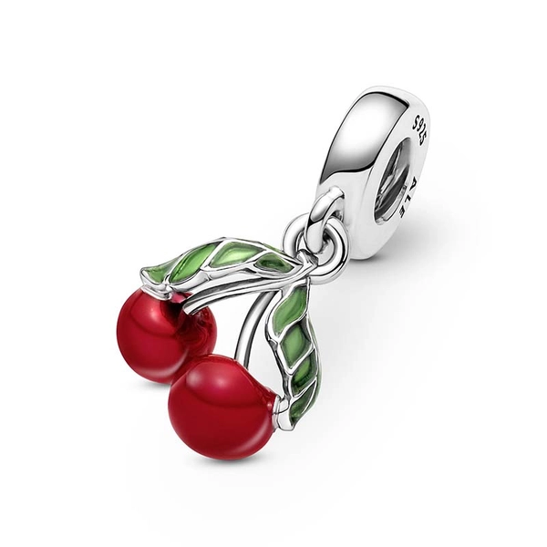 Asymmetrical Cherry Fruit Dangle Charm - PANDORA - Snabb frakt & paketinslagning - Nordicspectra.se