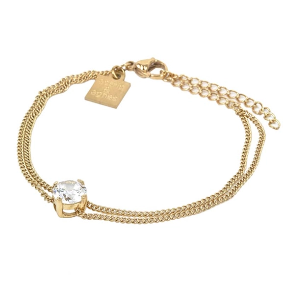 IDA Armband Guld - Astrid & Agnes - Snabb frakt & paketinslagning - Nordicspectra.se
