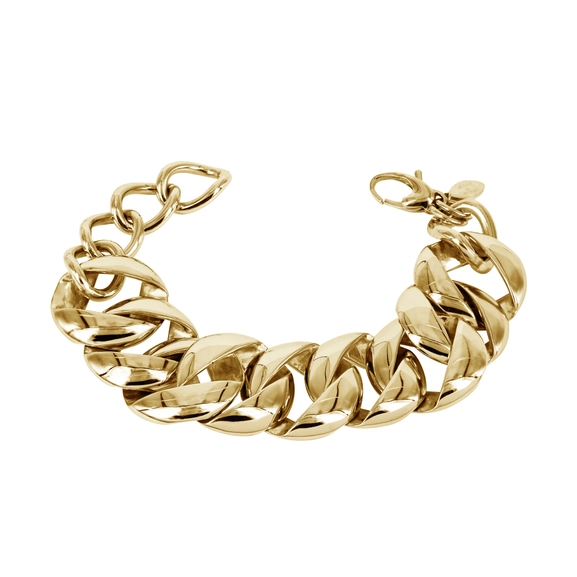 ASTRID Big Armband Guld - Astrid & Agnes - Snabb frakt & paketinslagning - Nordicspectra.se