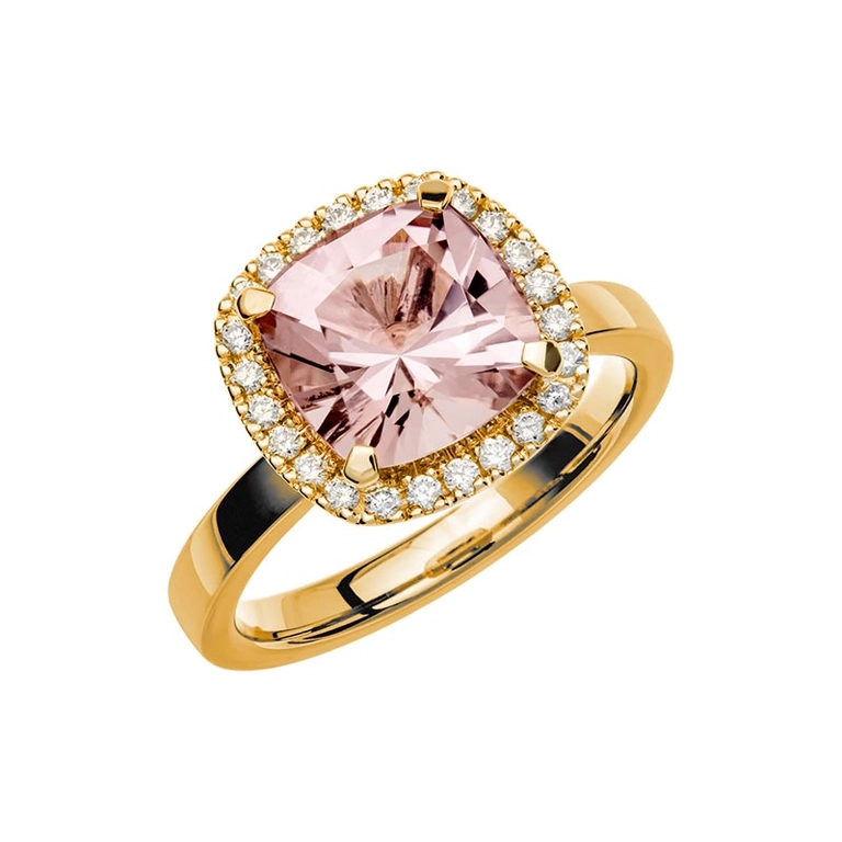 Schalins Fairytale 11 18K Morganit 2.8 ct Guld  - Nordicspectra.se