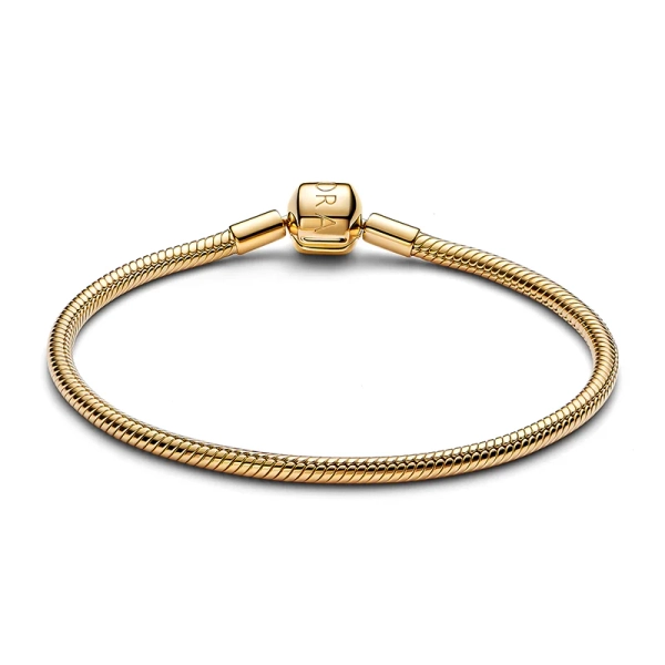 Moments Ormkedjearmband Guld - PANDORA - 1-2 dagar leverans - Gratis paketinslagning