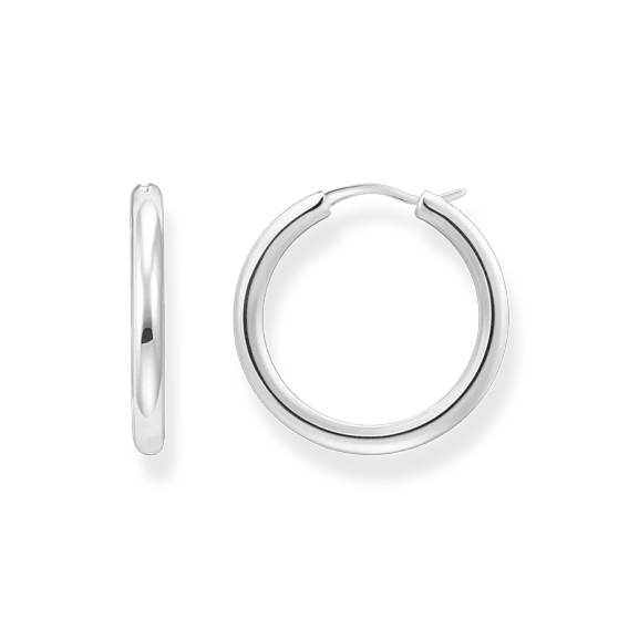 Creolen mit klassisch-elegantem Design Silber - Thomas Sabo - Nordic Spectra
