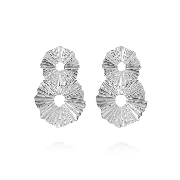Vassia Earrings Rhodium - Caroline Svedbom - Nopea toimitus ja lahjapakkaus - Nordic Spectra