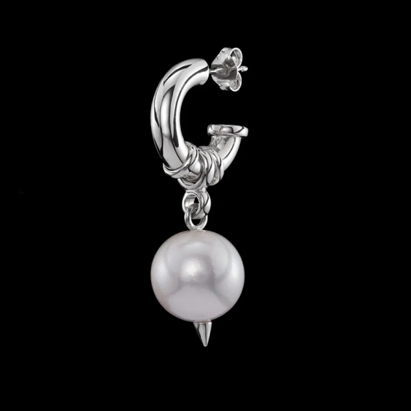Chunky Pierced Pearl Earring - Maria Nilsdotter - 1-2 dagars leverans - Nordic Spectra
