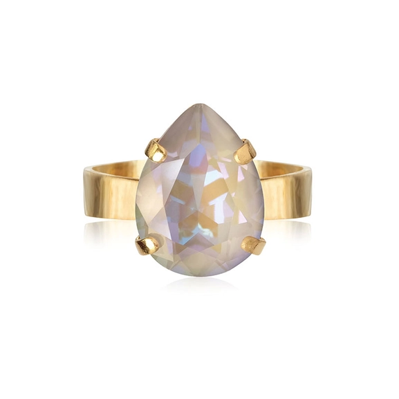 Mini Drop Ring Gold Serene Delite - Caroline Svedbom - Nopea toimitus ja lahjapakkaus - Nordic Spectra