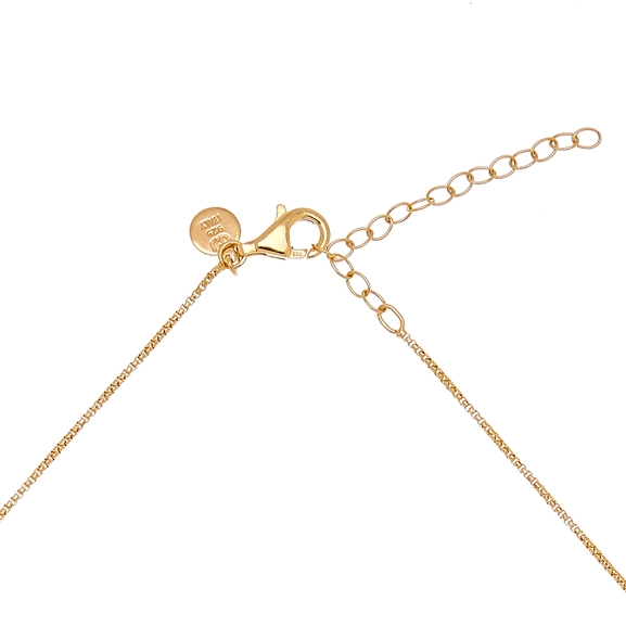 Letters Neck Long Gold -CU Jewellery - Snabb frakt & paketinslagning - Nordicspectra.se