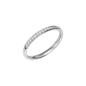 Glint A03 White Gold - Wedding & engagement rings - Schalins - Scandinavian design - Nordic Spectra