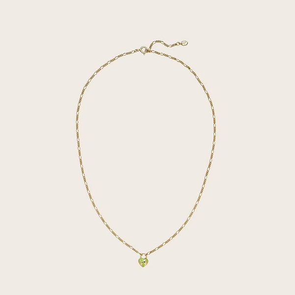 Halo Necklace Green Gold - Maria Black - Snabb frakt & paketinslagning - Nordic Spectra