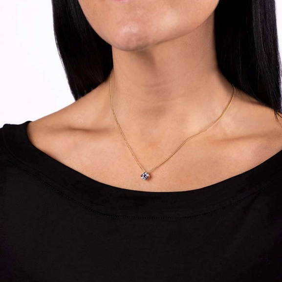 IDA Kort Halsband Guld - Astrid & Agnes - Snabb frakt & paketinslagning - Nordicspectra.se
