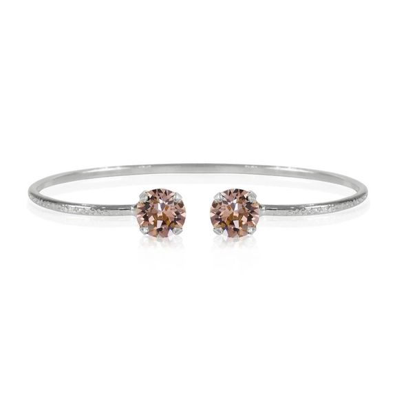 Classic Petite Bracelet Rhodium Vintage Rose - Caroline Svedbom - Nopea toimitus ja lahjapakkaus - Nordic Spectra