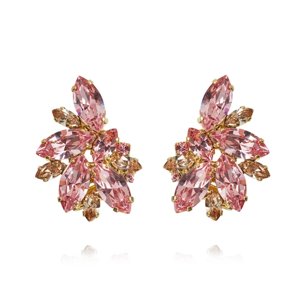 Iris Earcuffs Gold Light Rose / Silk - Caroline Svedbom - Nopea toimitus ja lahjapakkaus - Nordic Spectra