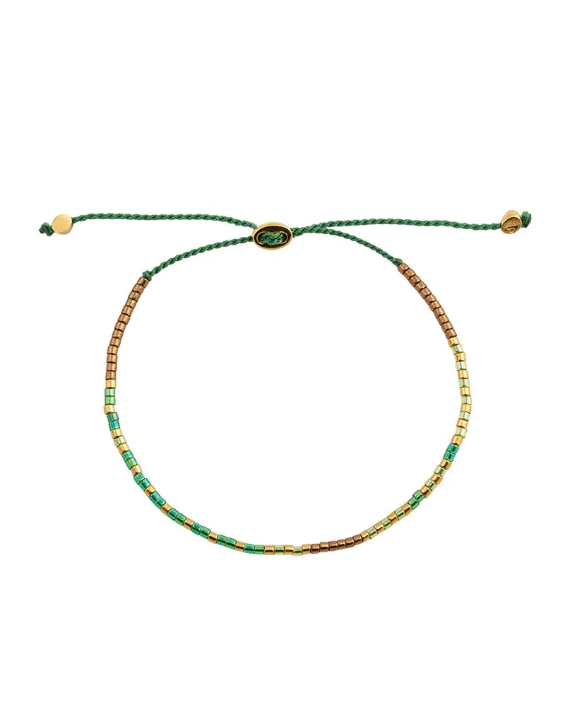 Syster P - Code Bracelet Gold Good Vibes