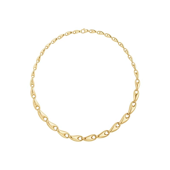 Reflect Link Halskette Groß Gold von Georg Jensen, Schneller Versand - Nordicspectra.de