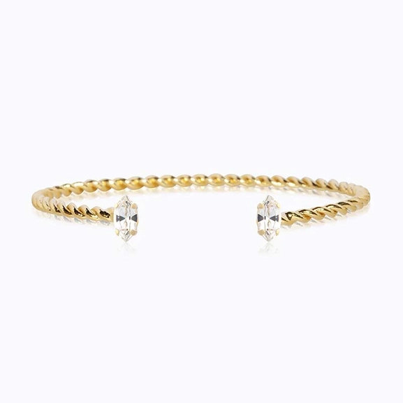 Petite Navette Bracelet Gold Crystal - Caroline Svedbom - Snabb frakt & paketinslagning - Nordicspectra.se