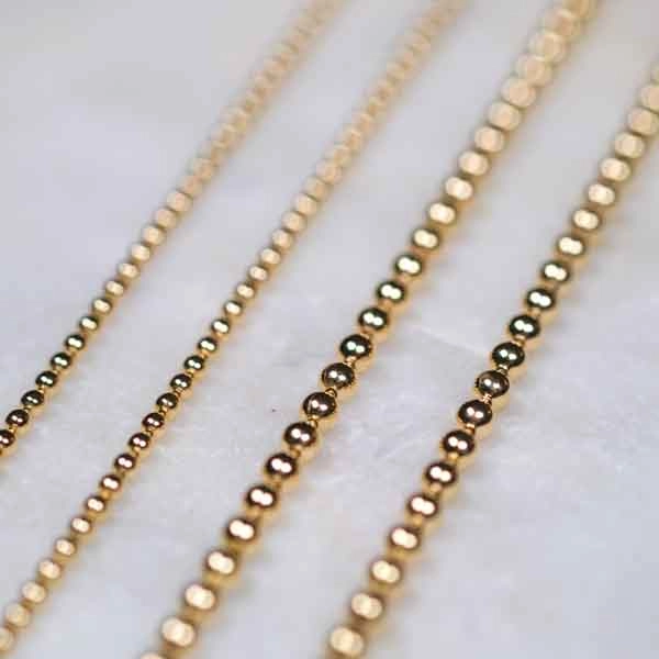 Globe Chain Thin Gold - Emma Israelsson - Suuri valikoima & ilmainen lahjapaketointi - Nordicspectra.fi