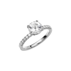 Fairytale 4 Snow White Beryl White Gold - Wedding & engagement rings - Schalins - Scandinavian design - Nordic Spectra