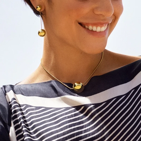 Diego Earrings Gold - Edblad - Snabb frakt & paketinslagning - Nordic Spectra