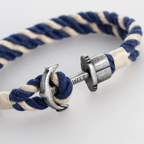 Vintage Phrep Armband Marinblå - Paul Hewitt - Omgående leverans & paketinslagning - Nordic Spectra